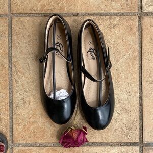 Trary Black Girls Mary Jane Dress Shoes